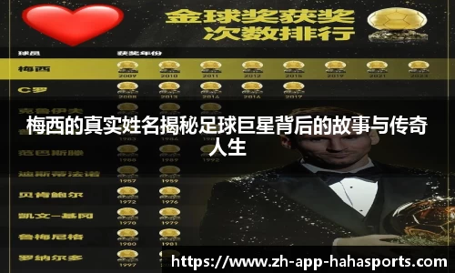 梅西的真实姓名揭秘足球巨星背后的故事与传奇人生